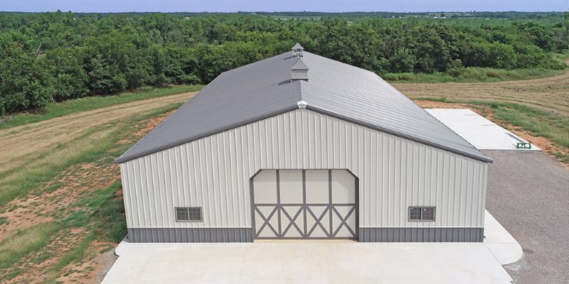 the farm steel agricultural Storage Shop